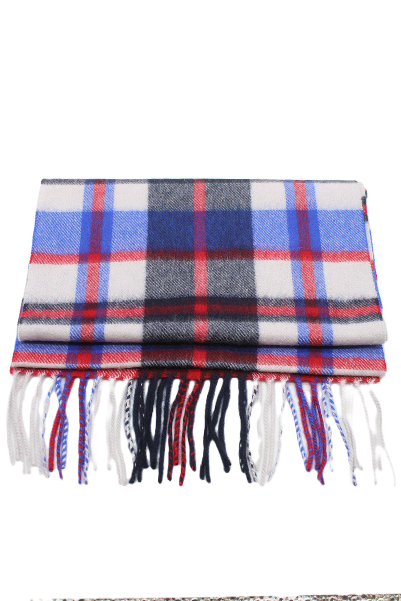 Kašmírový šál Tartan