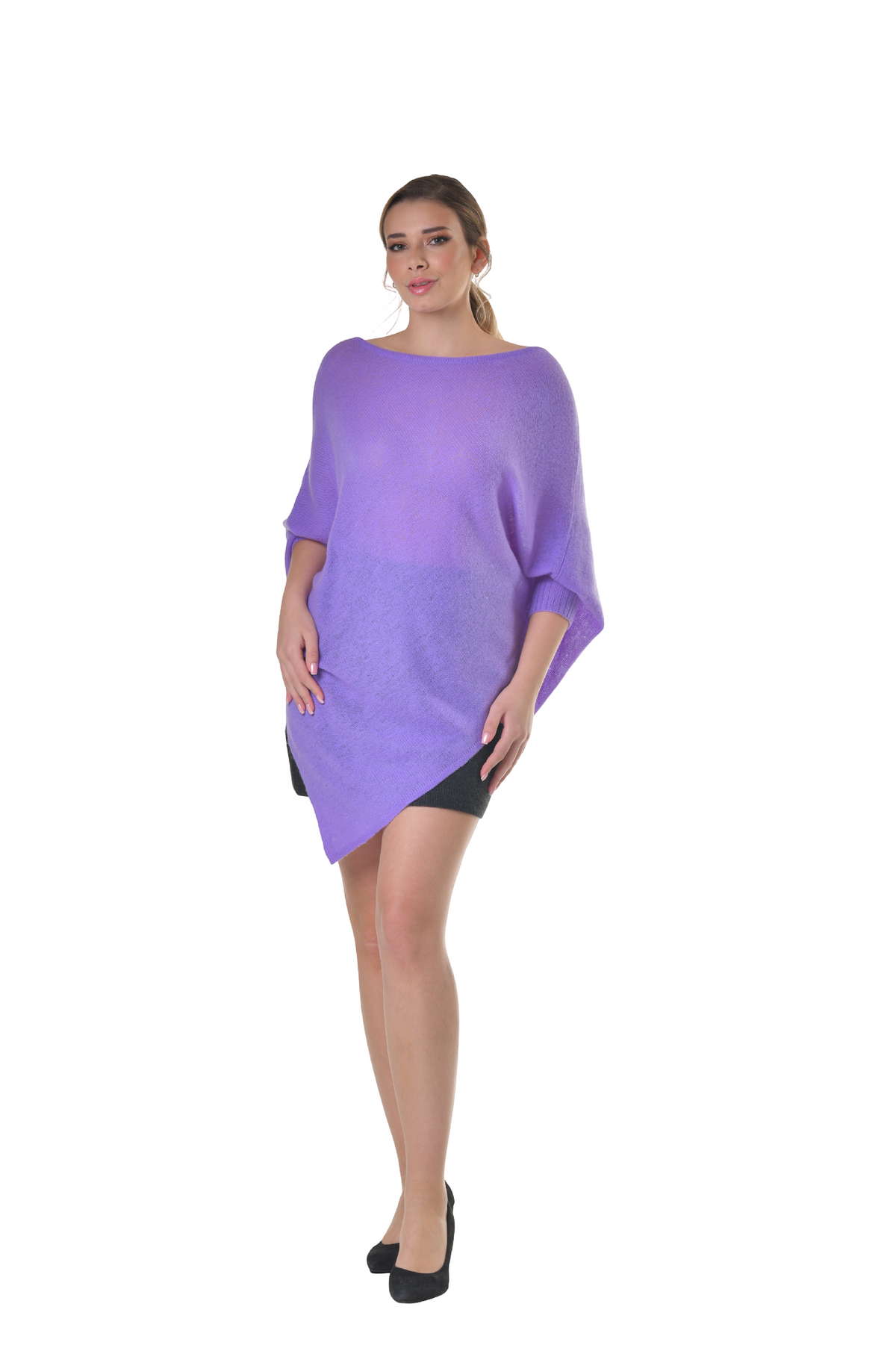 Kašmírové pončo Elle