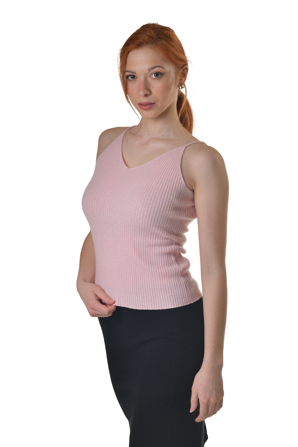 Kašmírové tričko Olivia